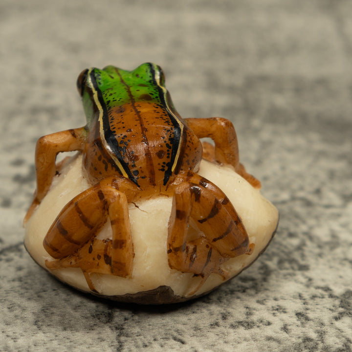 Poison Dart Frog Tagua Carving