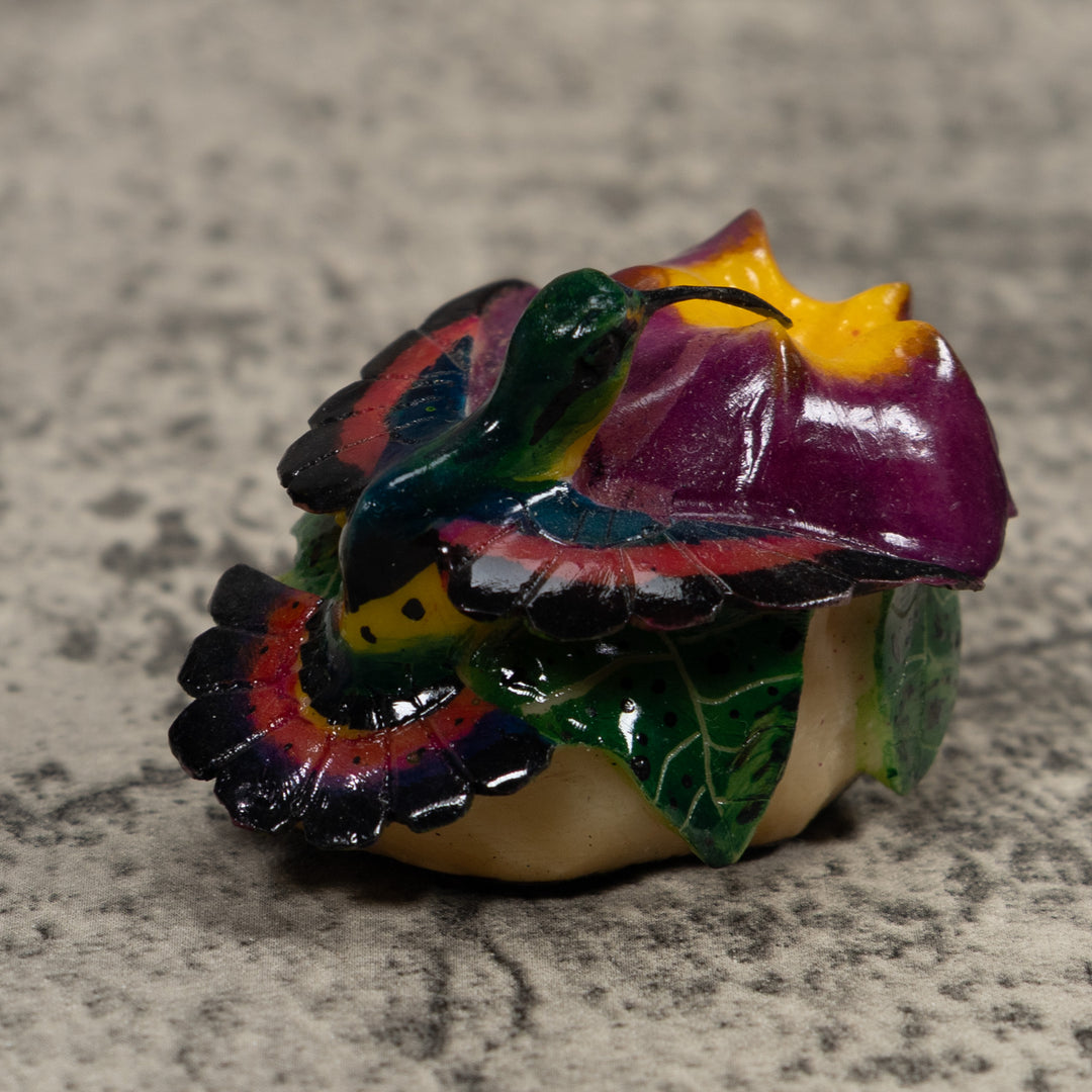 Hummingbird Tagua Carving