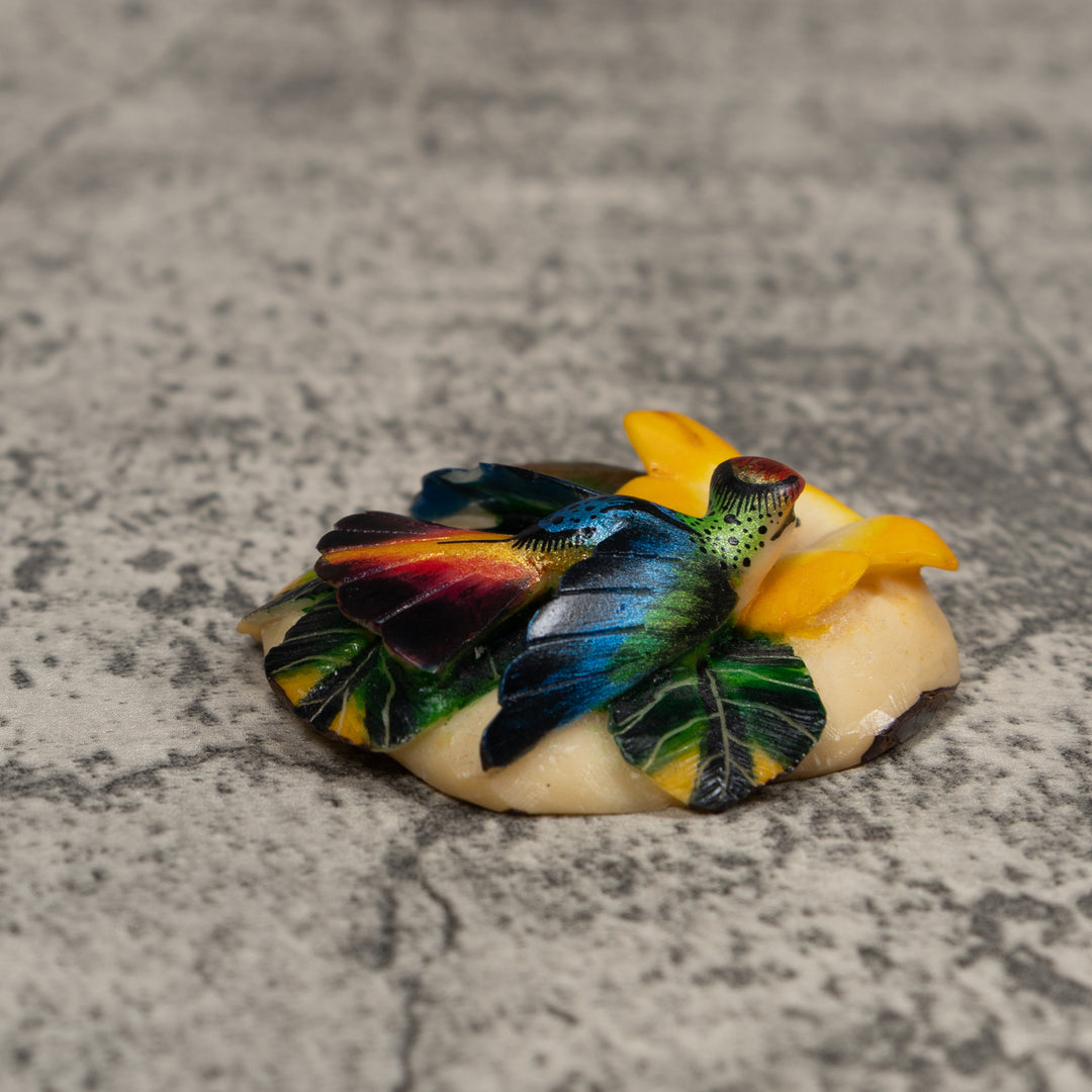 Hummingbird Tagua Carving