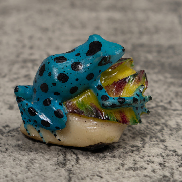 Poison Dart Frog Tagua Carving