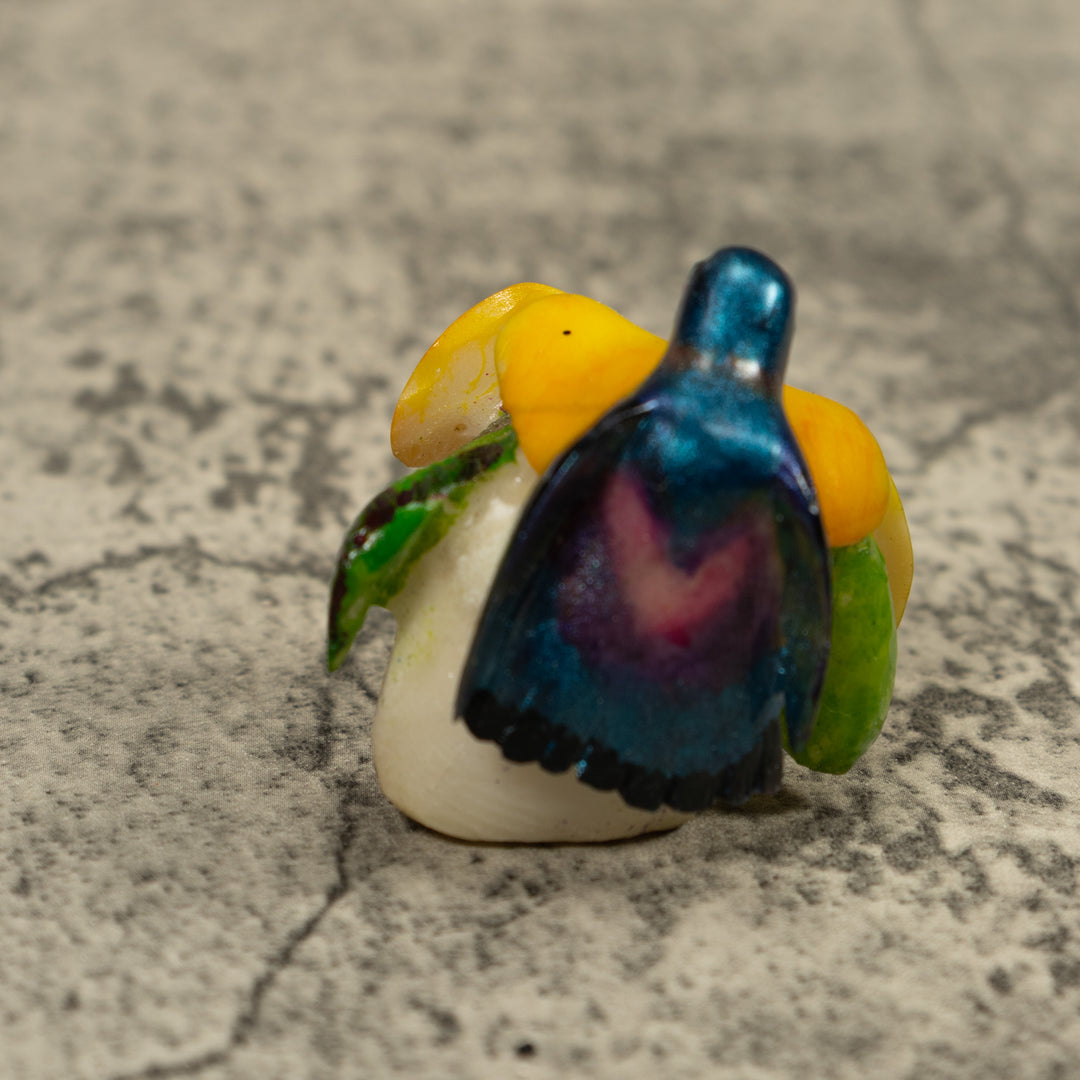 Hummingbird Tagua Carving