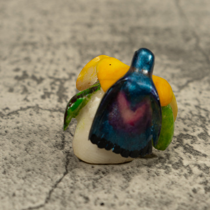 Hummingbird Tagua Carving