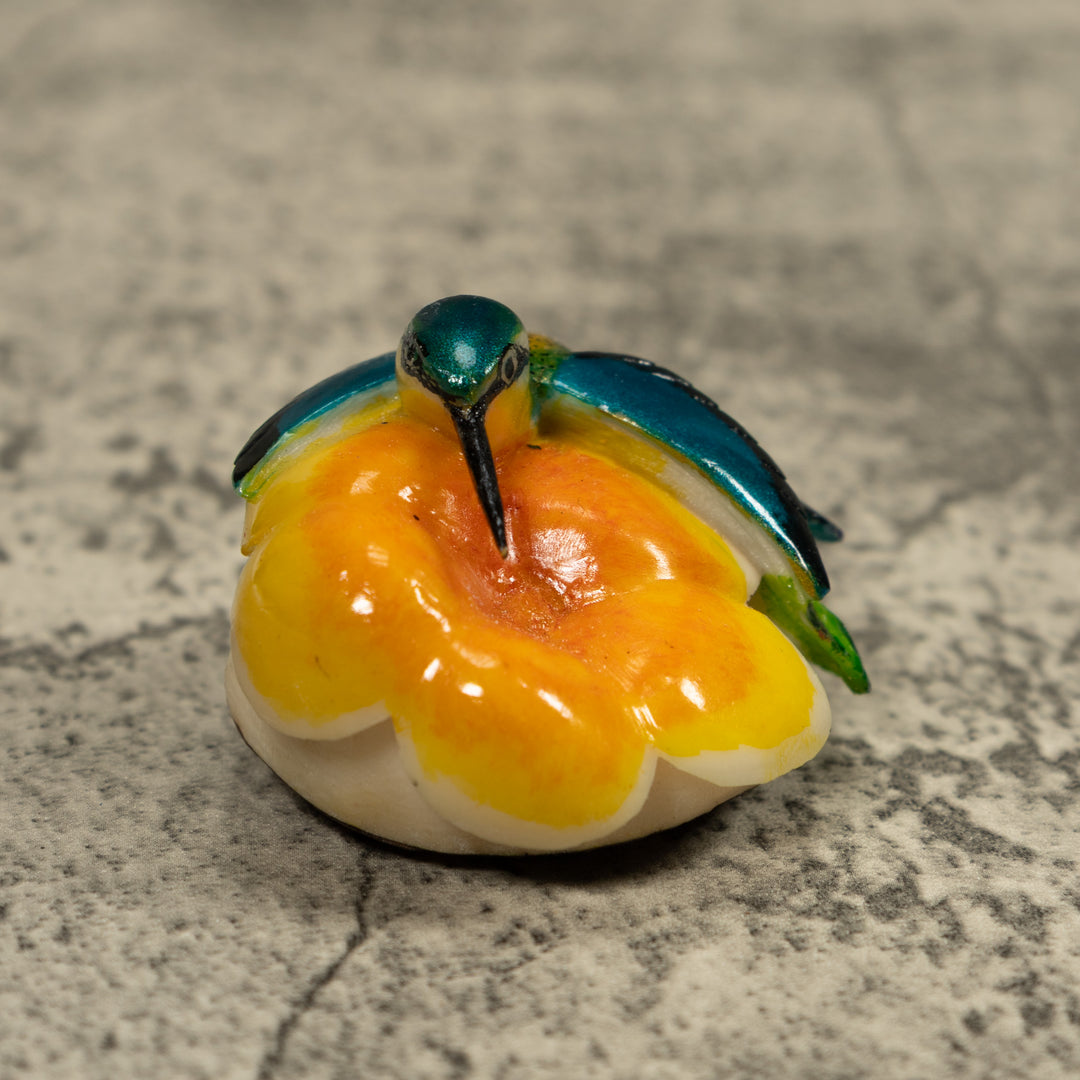 Hummingbird Tagua Carving