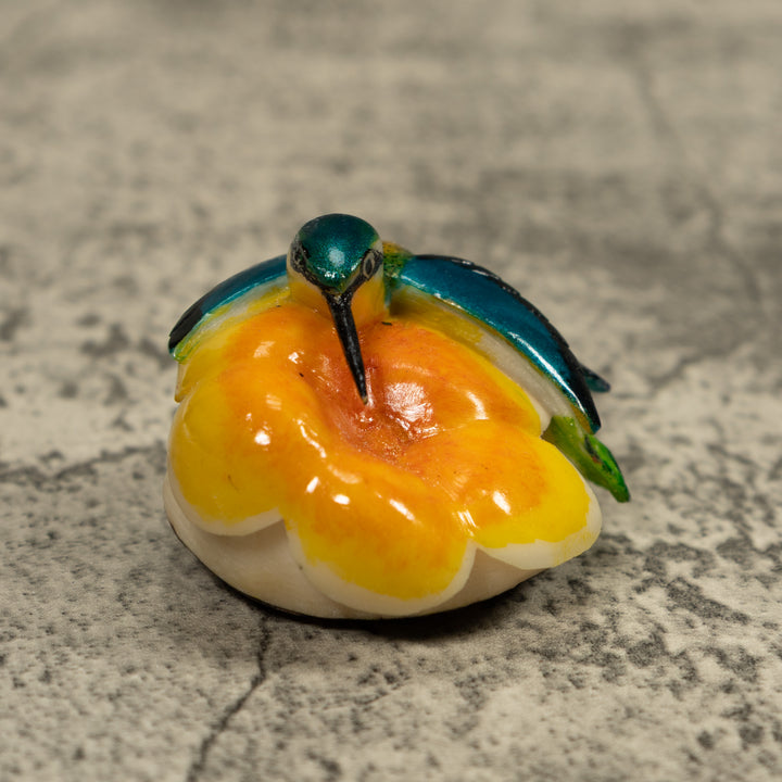 Hummingbird Tagua Carving