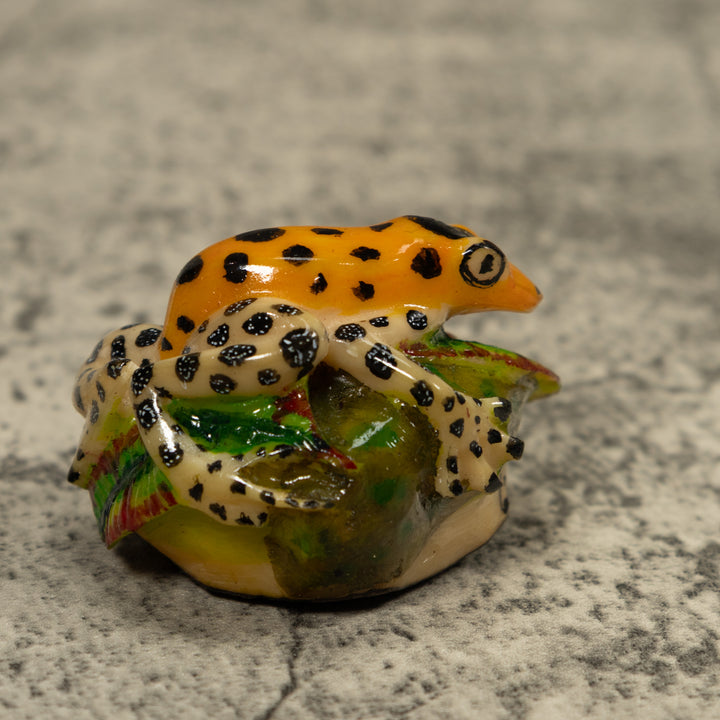 Poison Dart Frog Tagua Carving