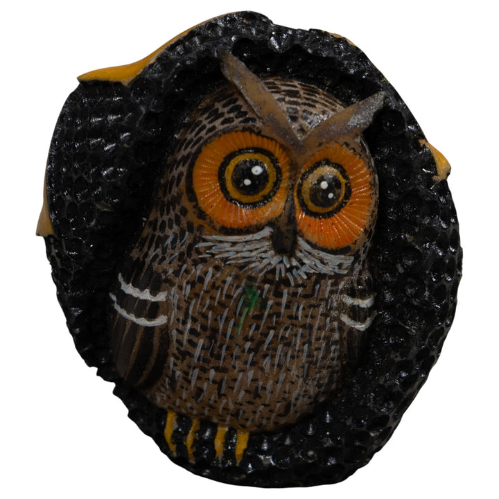 Owl Bird Tagua Carving
