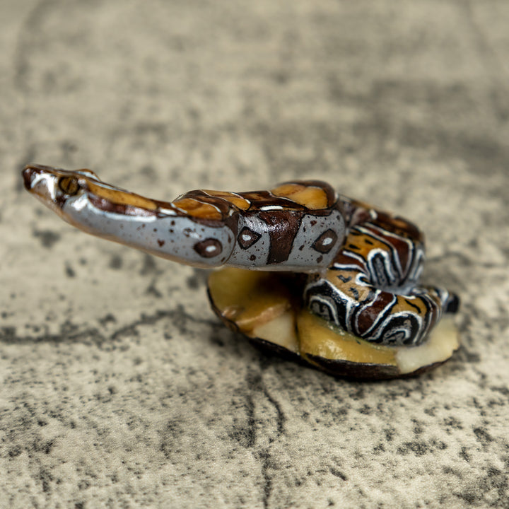 Boa Constrictor Snake Tagua Carving