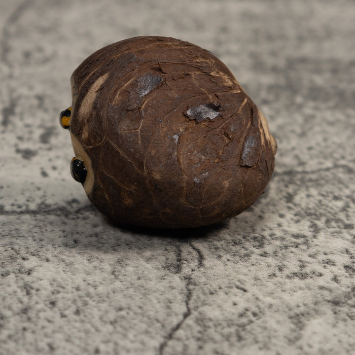 Gold And Black Poison Dart Frog Tagua Carving