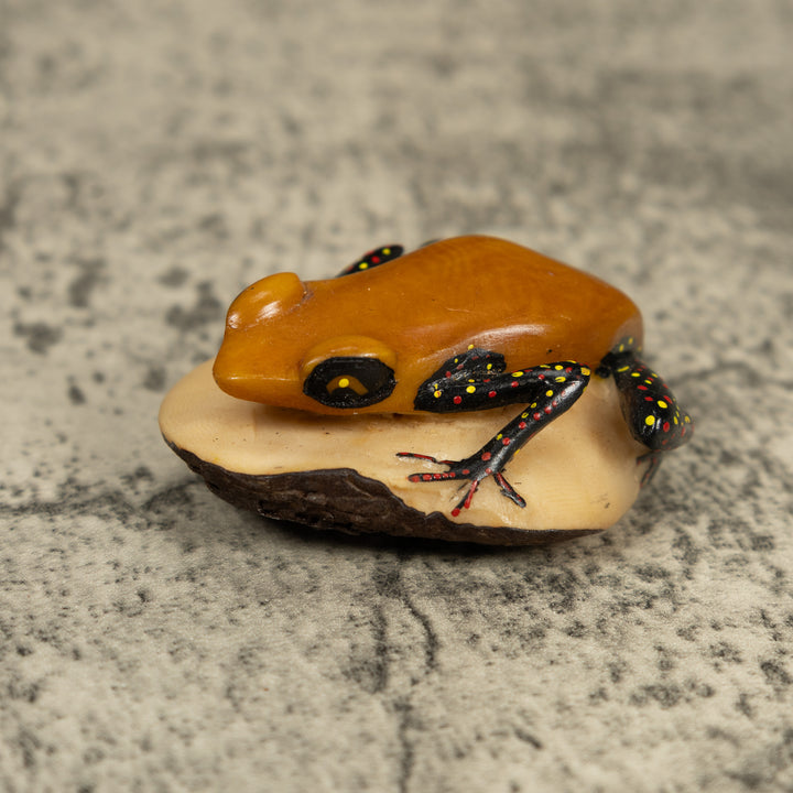 Poison Dart Frog Tagua Carving