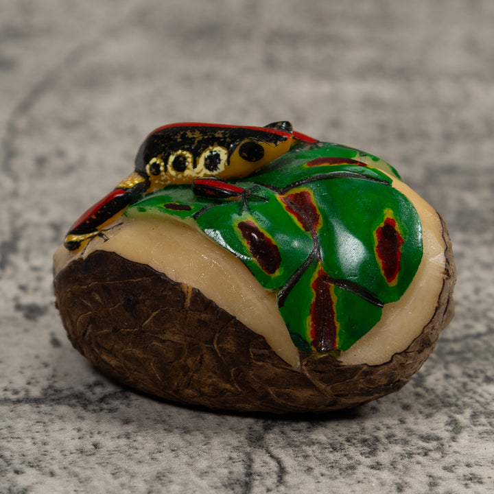 Poison Dart Frog Tagua Carving