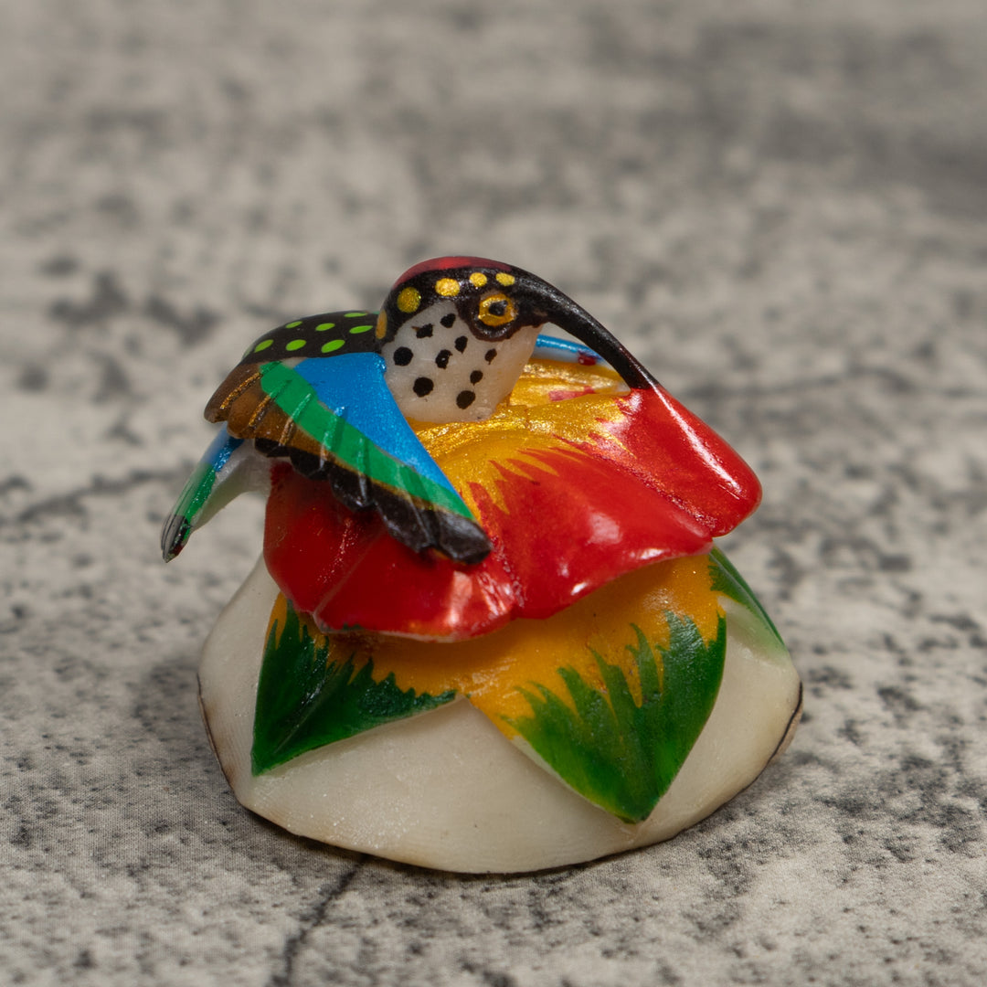 Hummingbird Tagua Carving