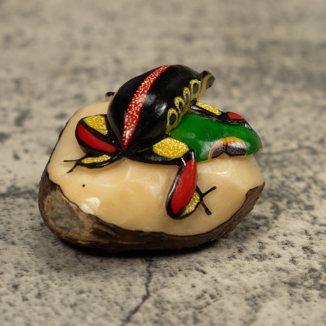 Poison Dart Frog Tagua Carving