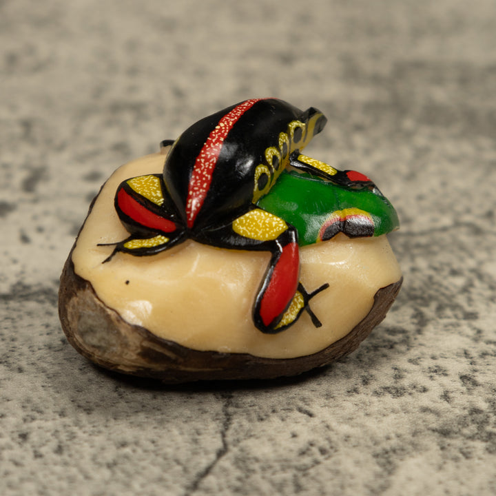 Poison Dart Frog Tagua Carving