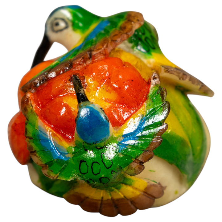 Double (2) Hummingbird Tagua Carving