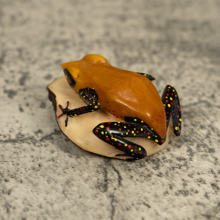 Poison Dart Frog Tagua Carving
