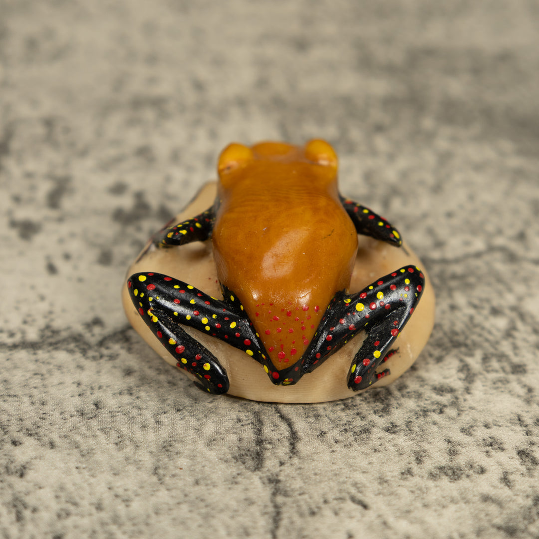 Poison Dart Frog Tagua Carving