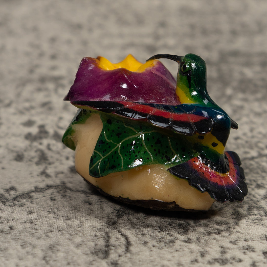 Hummingbird Tagua Carving