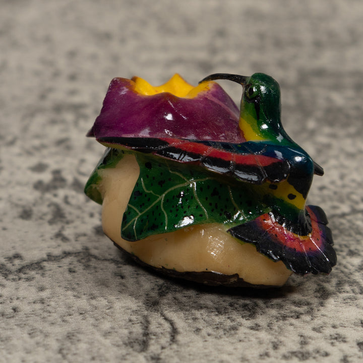 Hummingbird Tagua Carving