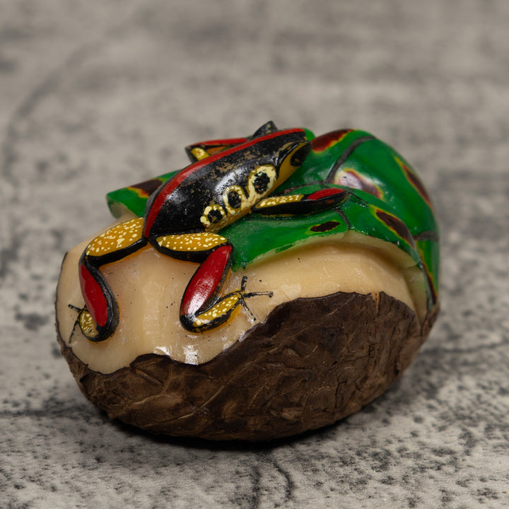 Poison Dart Frog Tagua Carving