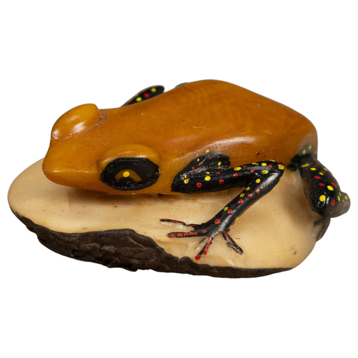 Poison Dart Frog Tagua Carving