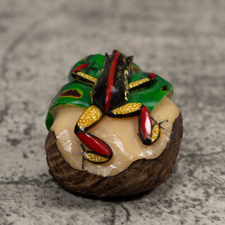 Poison Dart Frog Tagua Carving