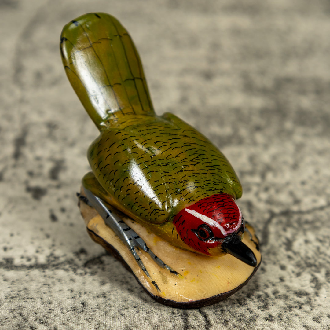 Seed Eater Bird Wren Tagua Carving