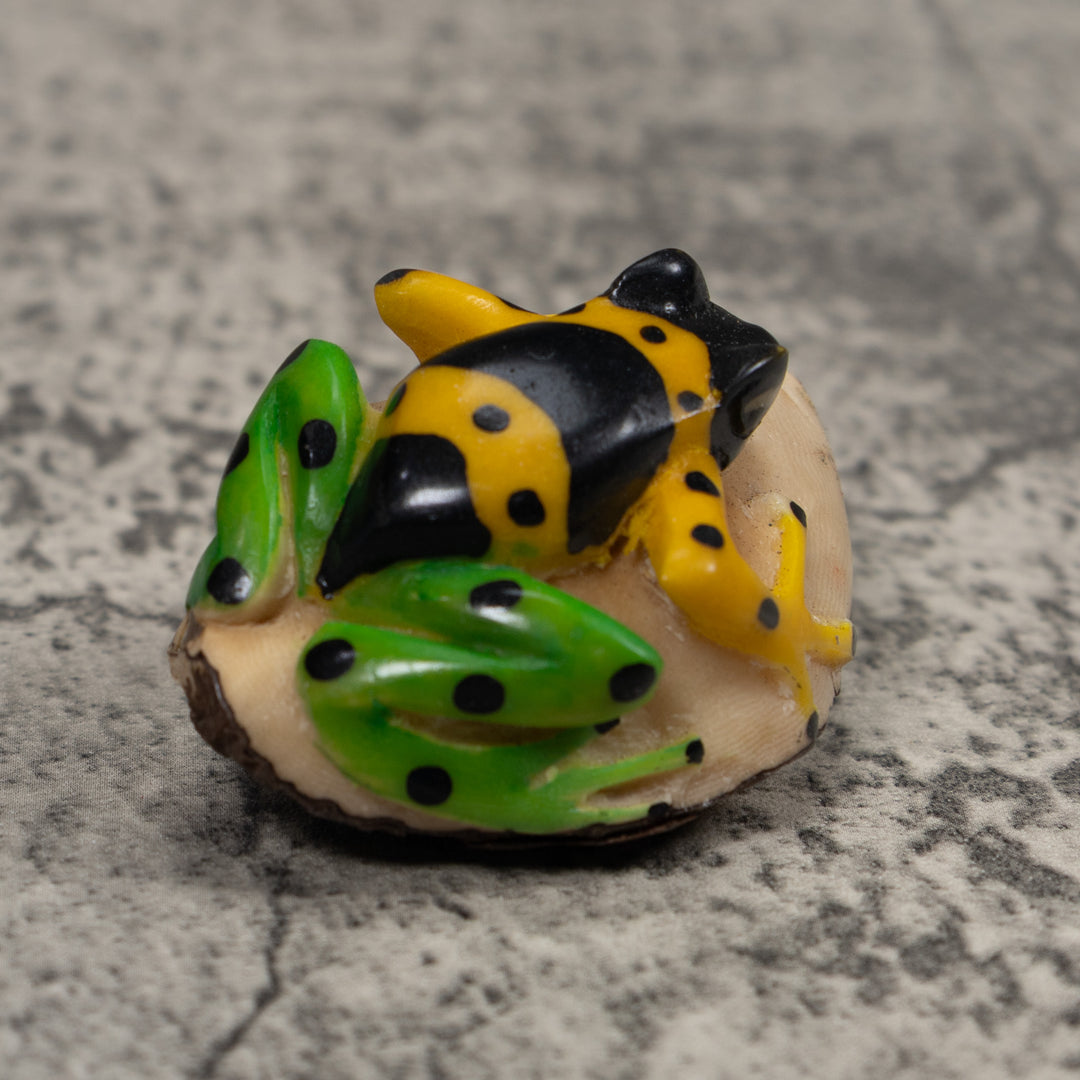 Poison Dart Frog Tagua Carving