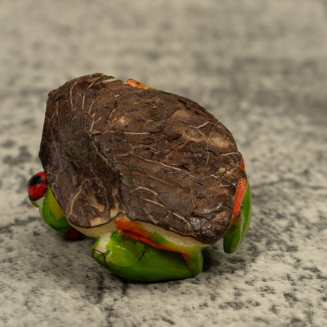 Red-Eye Tree Frog Tagua Carving