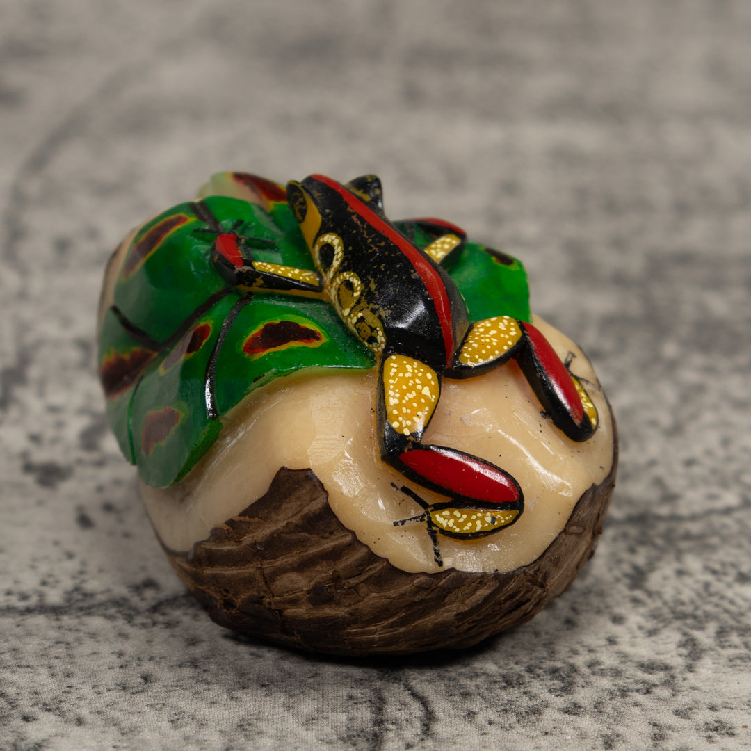 Poison Dart Frog Tagua Carving