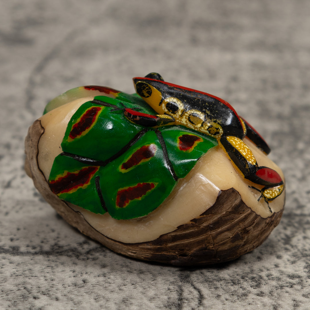 Poison Dart Frog Tagua Carving