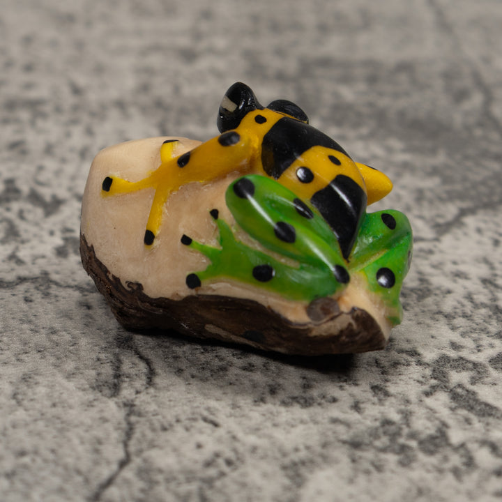 Poison Dart Frog Tagua Carving