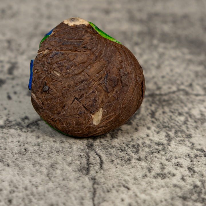 Red Blue And Green Poison Dart Frog Tagua Carving