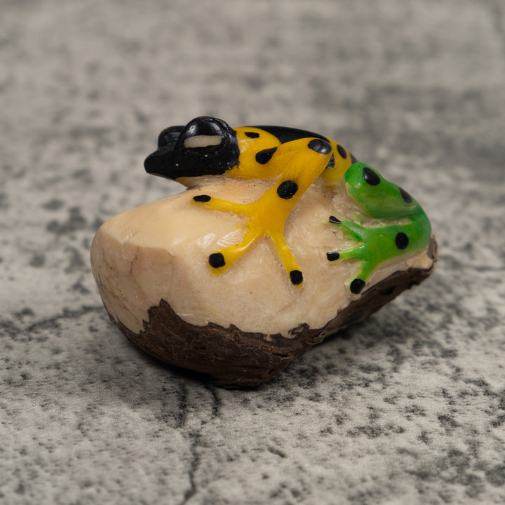 Poison Dart Frog Tagua Carving