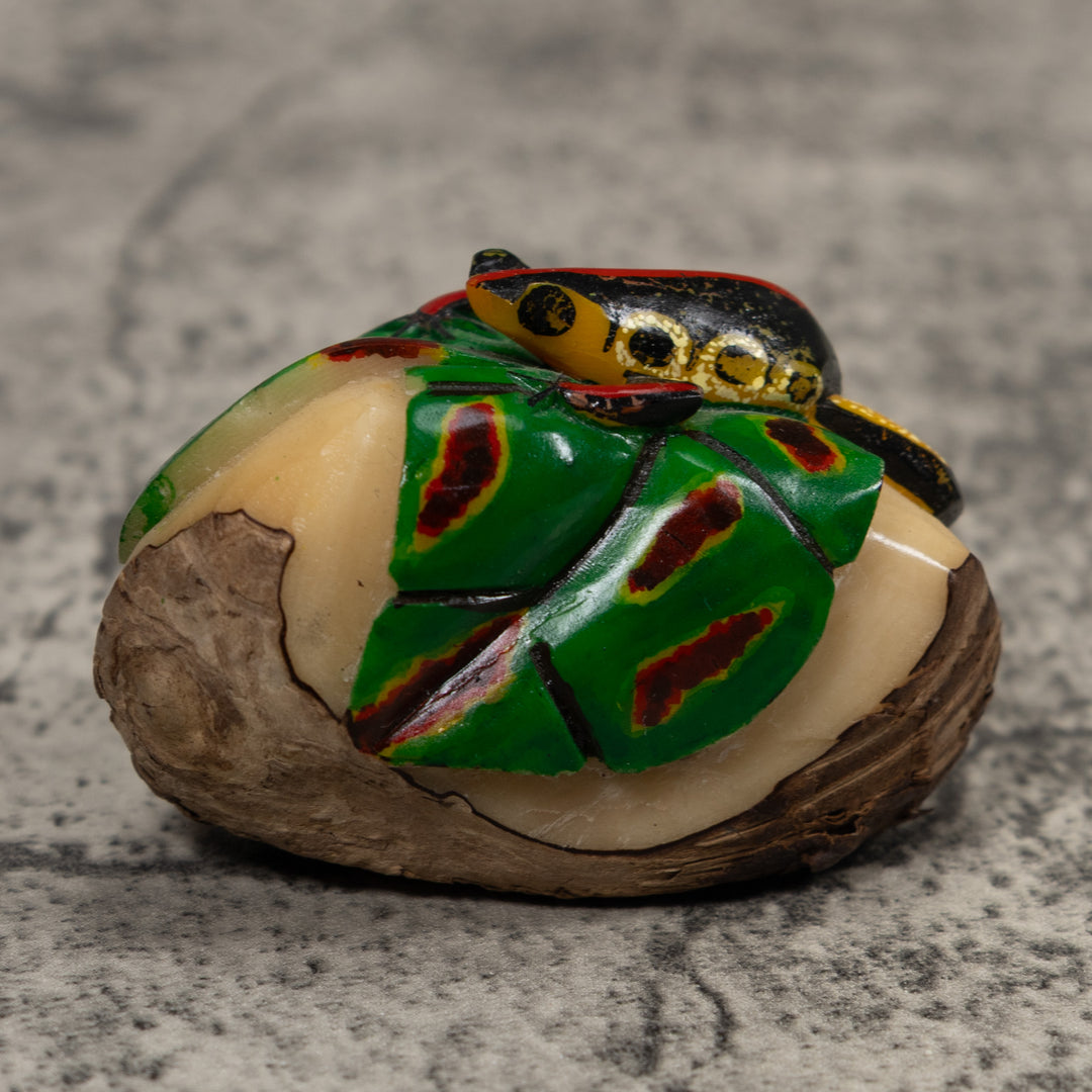 Poison Dart Frog Tagua Carving
