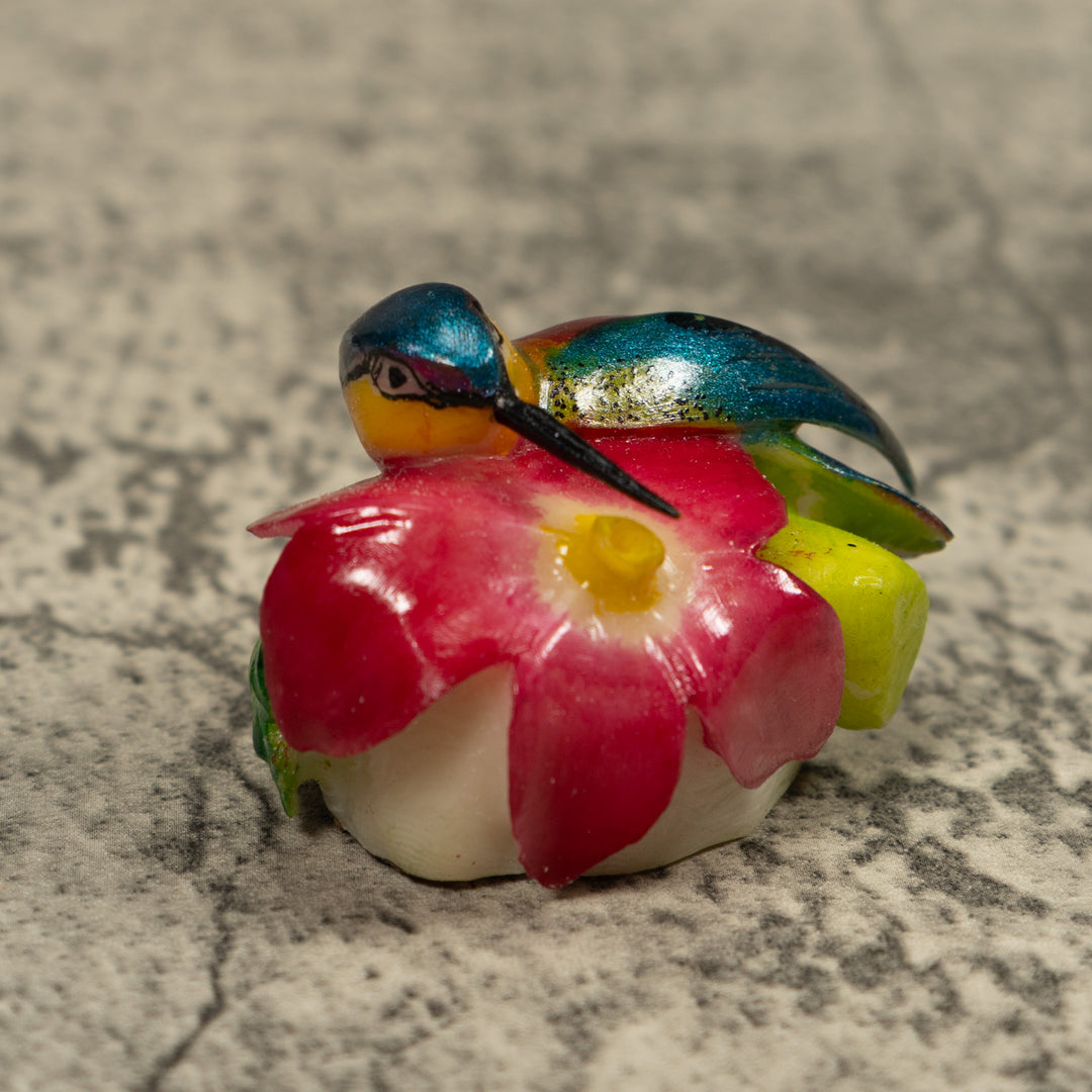 Hummingbird Tagua Carving