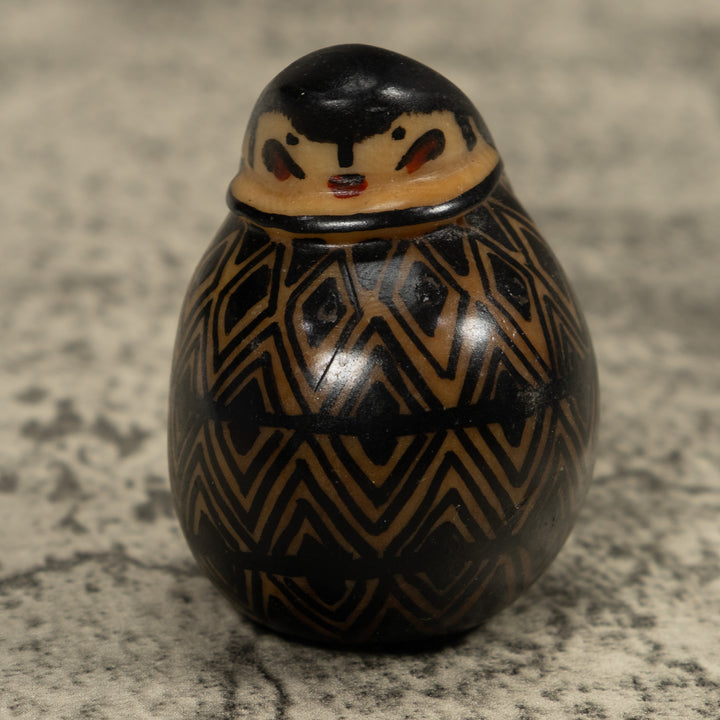 Vintage Unusual Tagua Carving