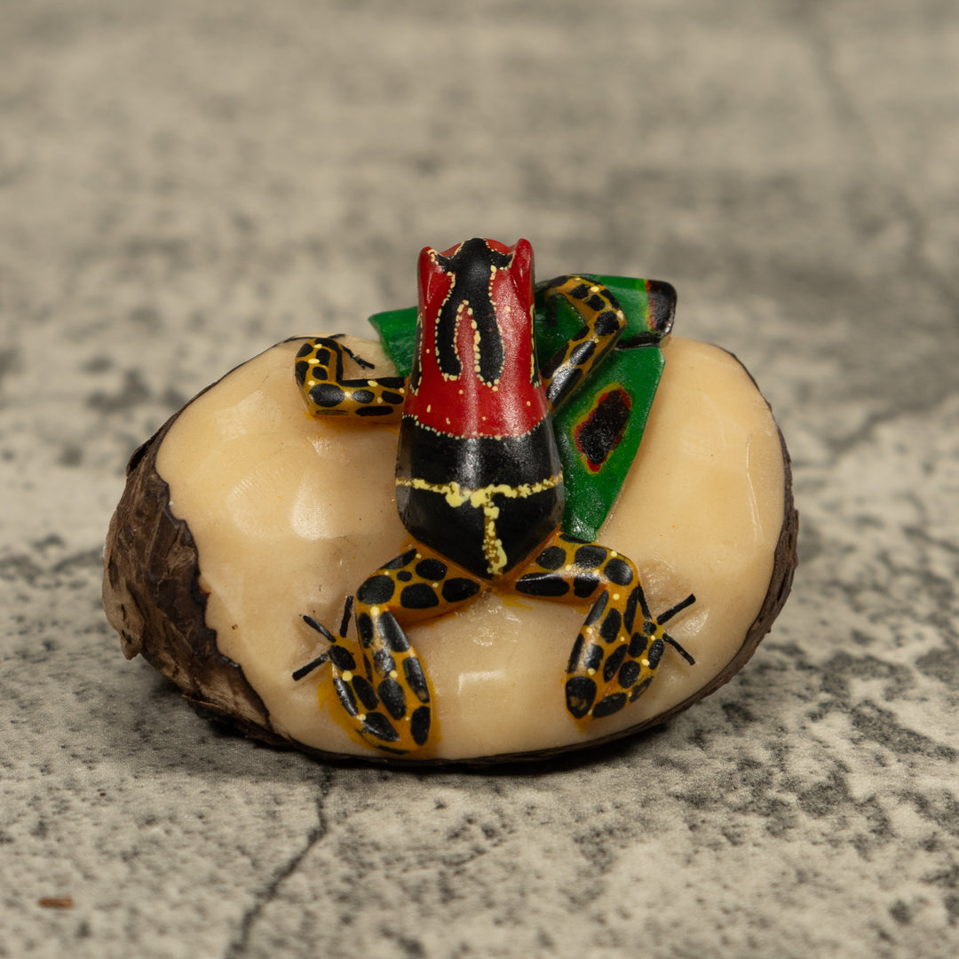 Poison Dart Frog Tagua Carving