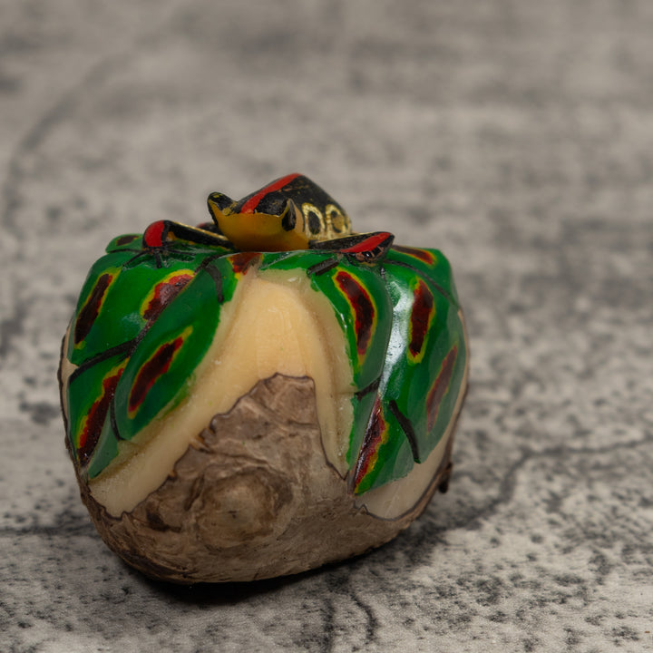 Poison Dart Frog Tagua Carving