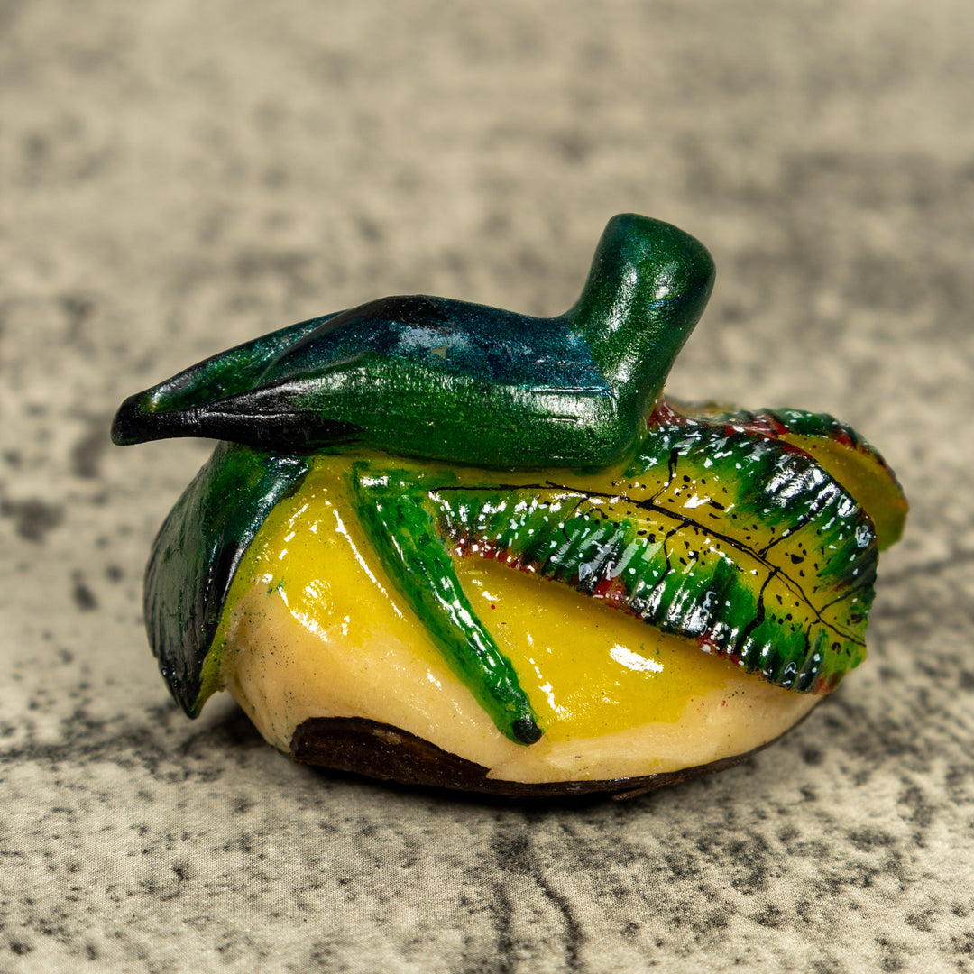 Hummingbird Tagua Carving