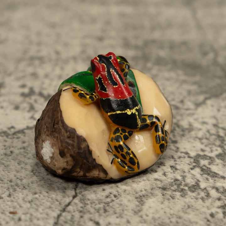 Poison Dart Frog Tagua Carving