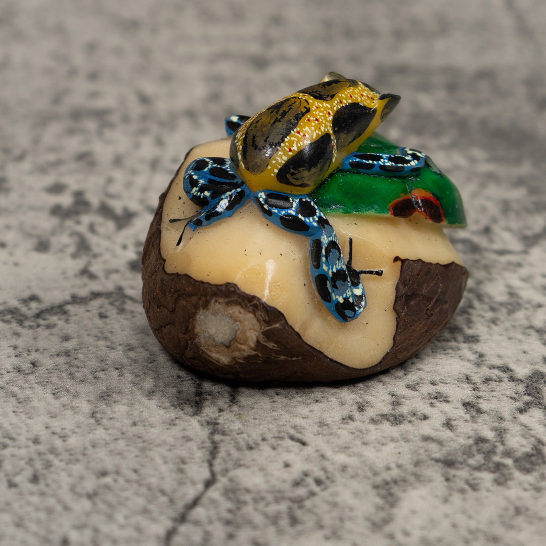 Poison Dart Frog Tagua Carving