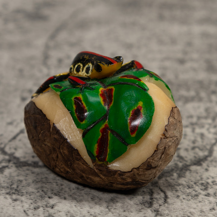 Poison Dart Frog Tagua Carving