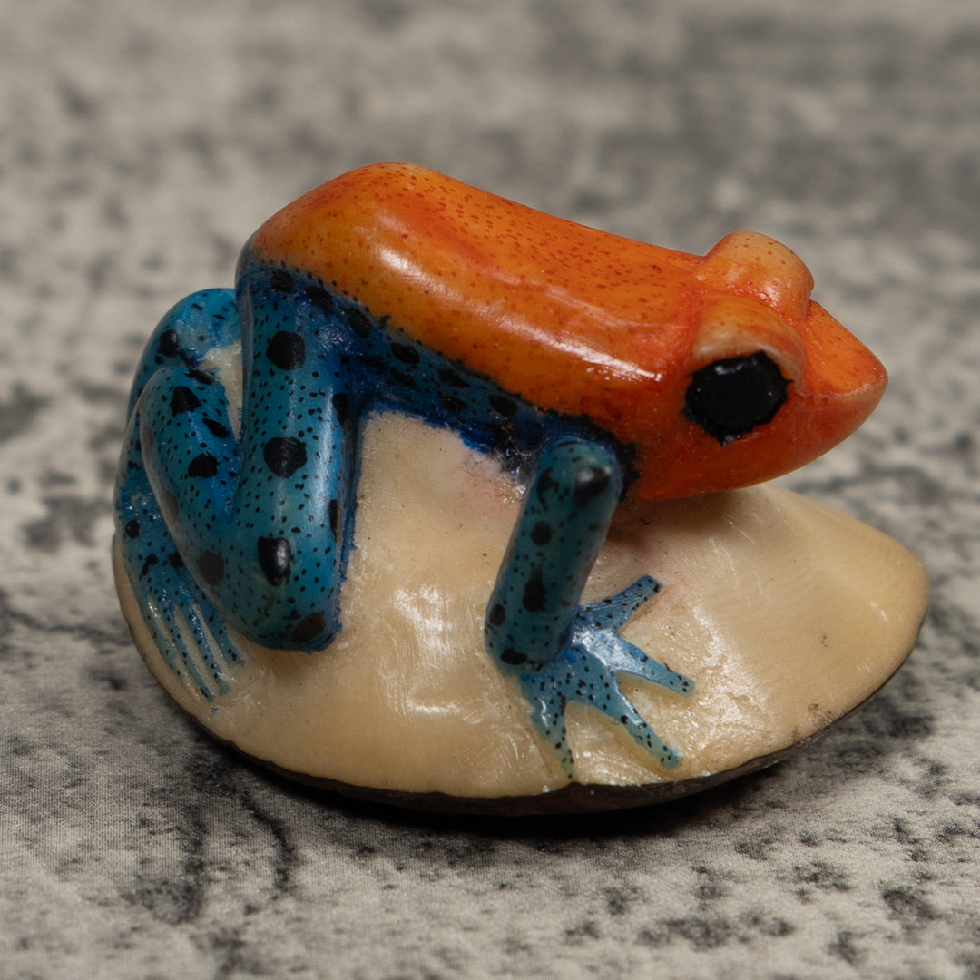 Poison Dart Frog Tagua Carving