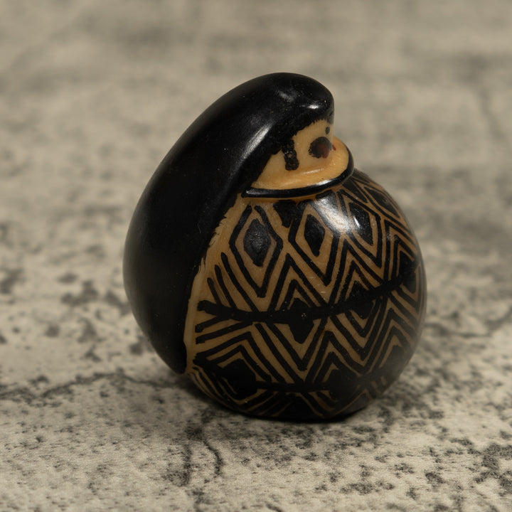 Vintage Unusual Tagua Carving