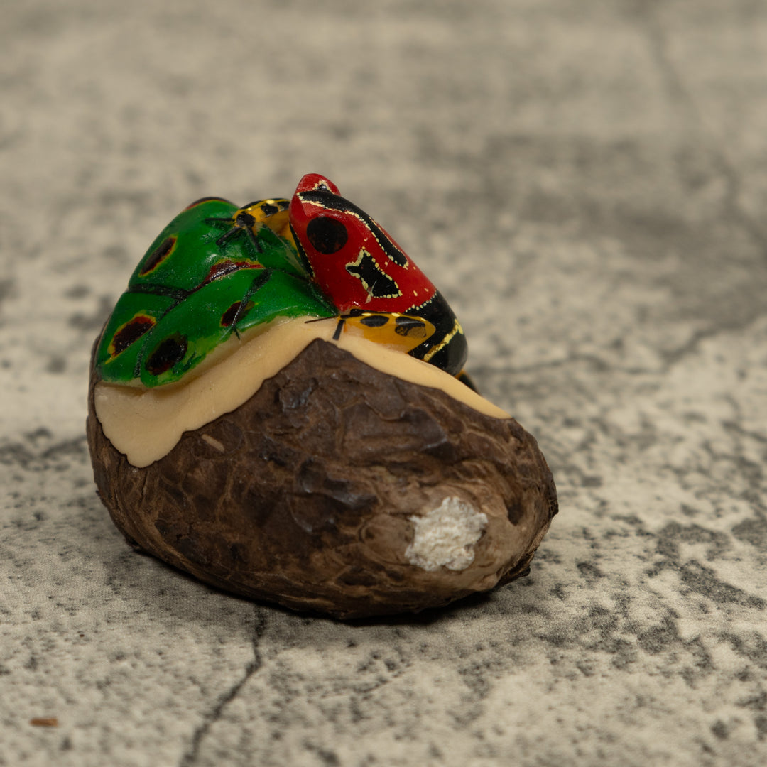 Poison Dart Frog Tagua Carving
