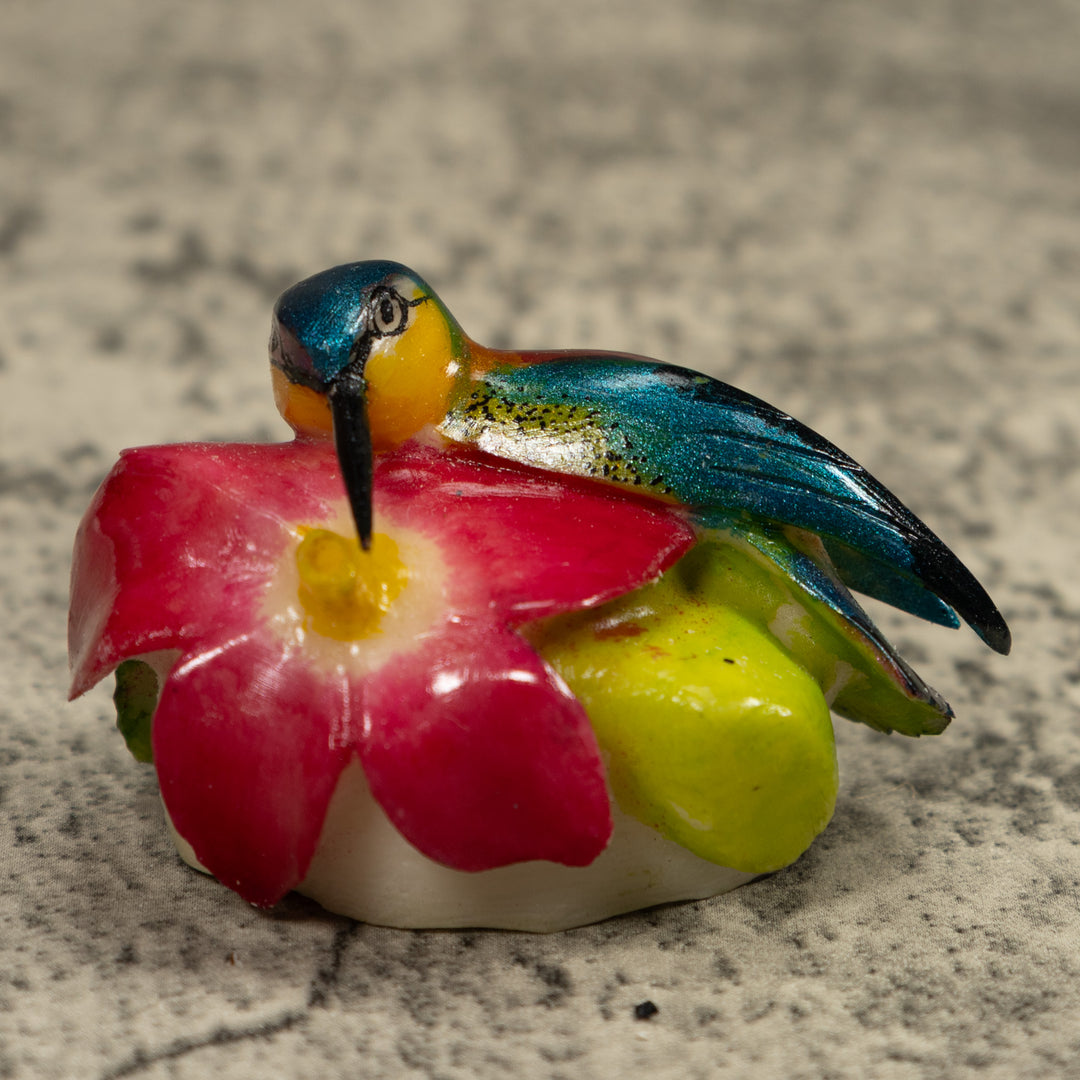 Hummingbird Tagua Carving