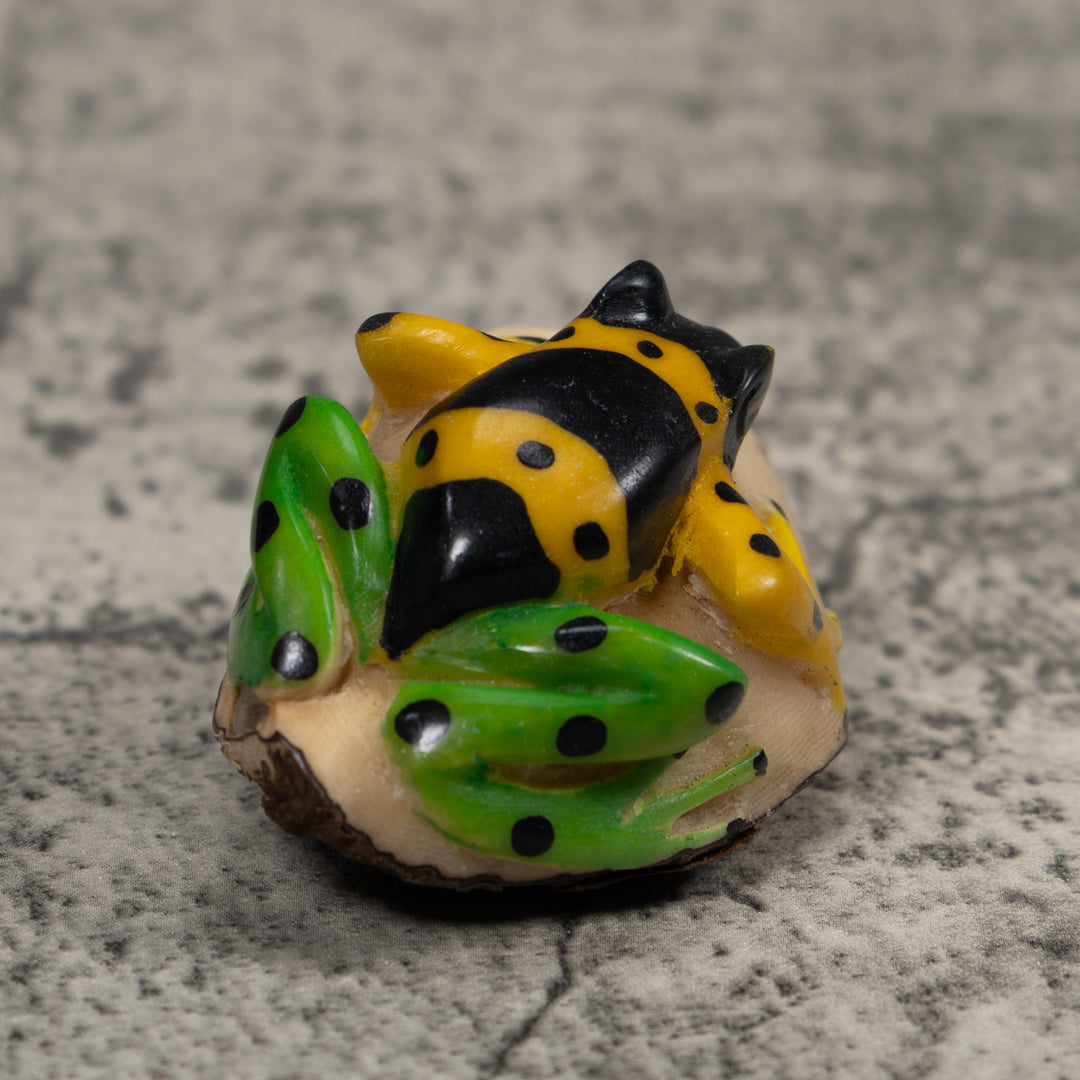 Poison Dart Frog Tagua Carving