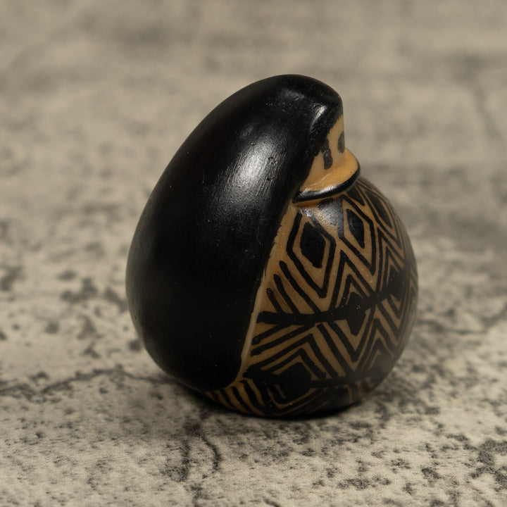 Vintage Unusual Tagua Carving