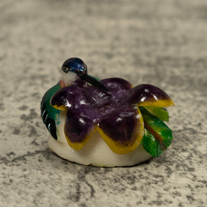 Hummingbird Tagua Carving