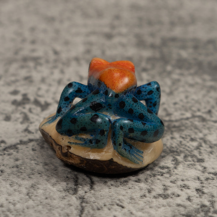 Poison Dart Frog Tagua Carving